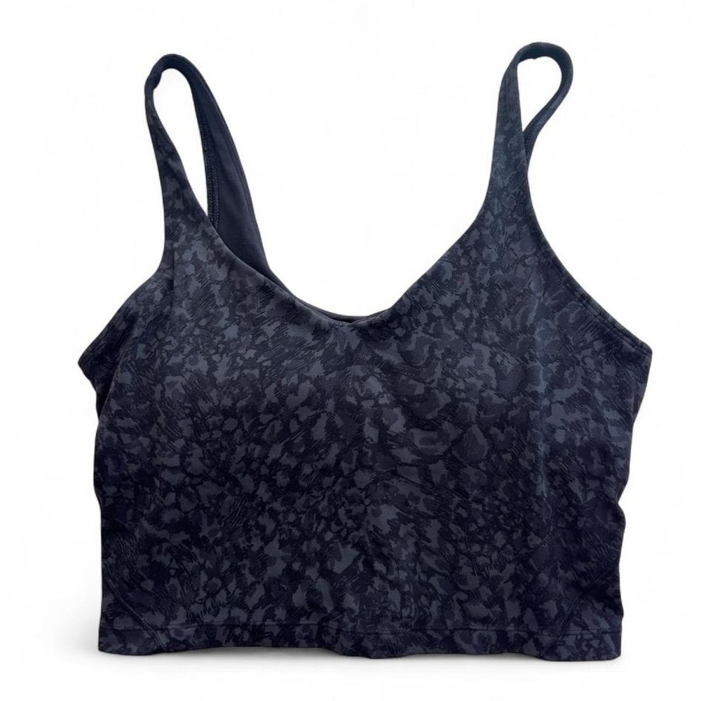 Lululemon Align Tank Top Size 10 Wild Thing Camo Deep Coal